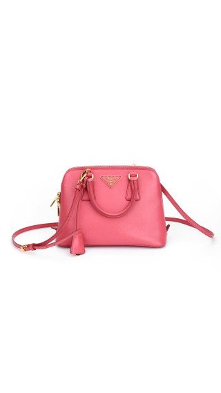 Prada Saffiano Lux Promenade Shoulder Bag