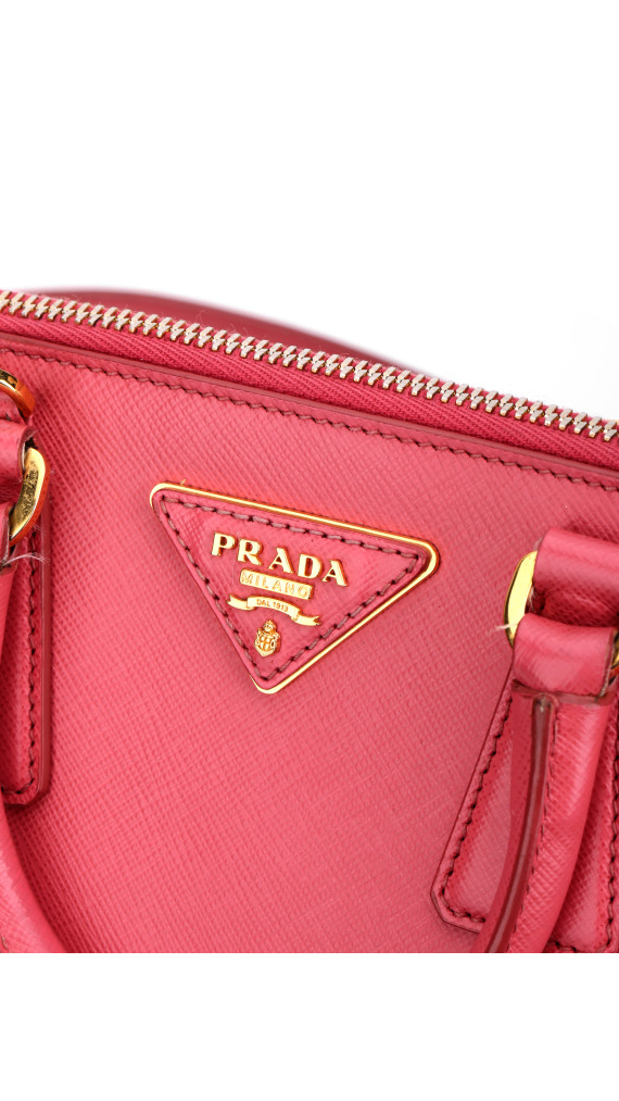 Prada Saffiano Lux Promenade Shoulder Bag