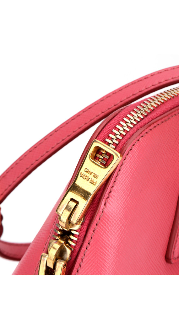 Prada Saffiano Lux Promenade Shoulder Bag