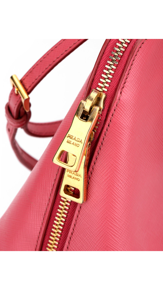 Prada Saffiano Lux Promenade Shoulder Bag