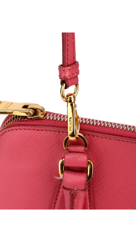 Prada Saffiano Lux Promenade Shoulder Bag