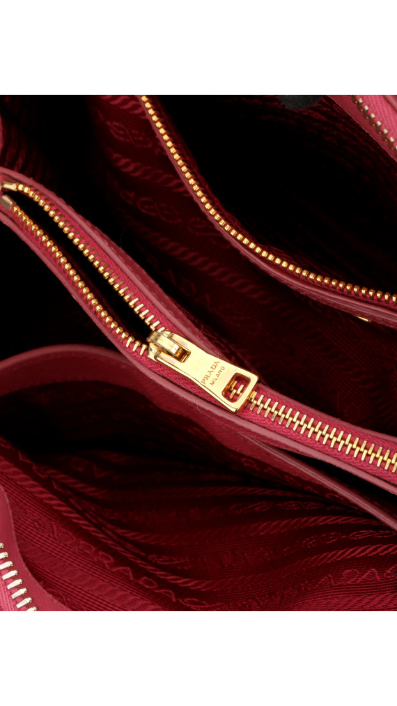 Prada Saffiano Lux Promenade Shoulder Bag