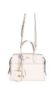 Prada Hvit Saffiano City Hand Shoulder Bag