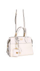 Prada Hvit Saffiano City Hand Shoulder Bag