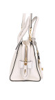 Prada Hvit Saffiano City Hand Shoulder Bag