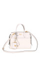 Prada Hvit Saffiano City Hand Shoulder Bag