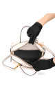 Prada Hvit Saffiano City Hand Shoulder Bag