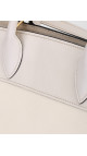 Prada Hvit Saffiano City Hand Shoulder Bag