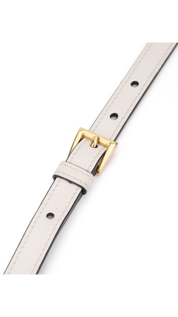 Prada Hvit Saffiano City Hand Shoulder Bag