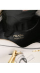 Prada Hvit Saffiano City Hand Shoulder Bag