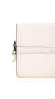 Prada Hvit Saffiano City Hand Shoulder Bag