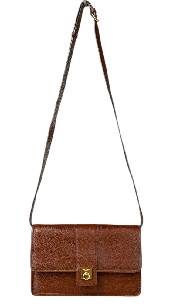 Vintage Celine Box Shoulder Bag