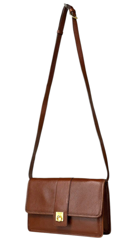 Vintage Celine Box Shoulder Bag