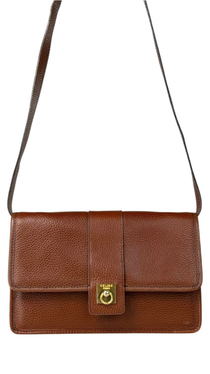 Vintage Celine Box Shoulder Bag