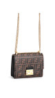 FENDI Small Kan U FF Pattern Shoulder Bag