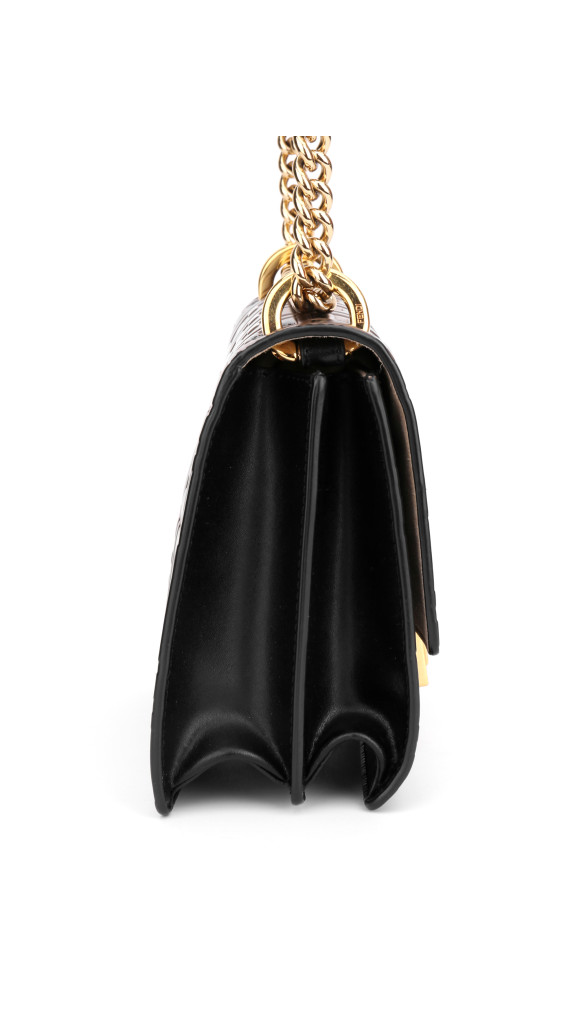 FENDI Small Kan U FF Pattern Shoulder Bag