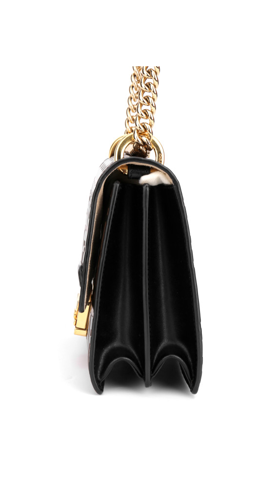 FENDI Small Kan U FF Pattern Shoulder Bag
