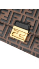 FENDI Small Kan U FF Pattern Shoulder Bag