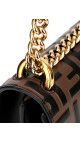 FENDI Small Kan U FF Pattern Shoulder Bag