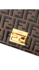 FENDI Small Kan U FF Pattern Shoulder Bag