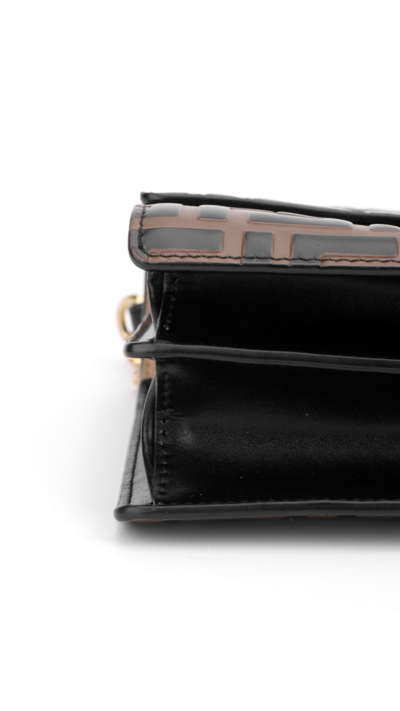 FENDI Small Kan U FF Pattern Shoulder Bag