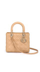 Lady Dior Medium Beige m. GHW