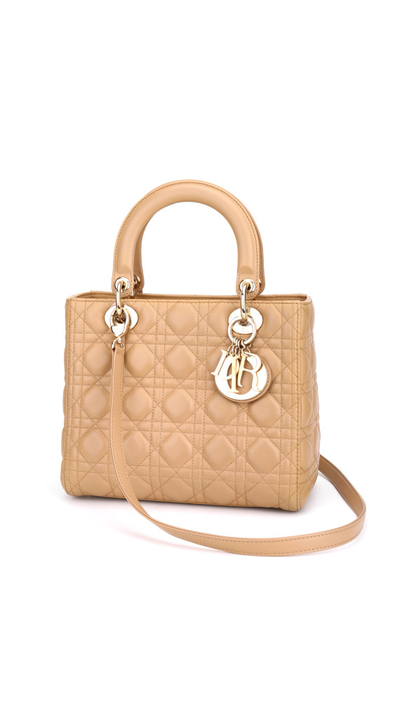Lady Dior Medium Beige m. GHW
