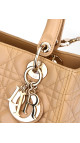 Lady Dior Medium Beige m. GHW
