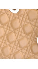 Lady Dior Medium Beige m. GHW