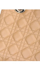 Lady Dior Medium Beige m. GHW