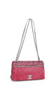 Chanel Tweed Flap Crossbody Bag