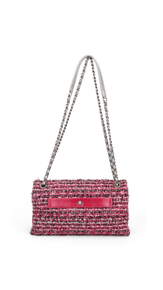Chanel Tweed Flap Crossbody Bag