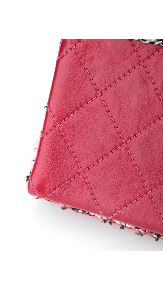 Chanel Tweed Flap Crossbody Bag