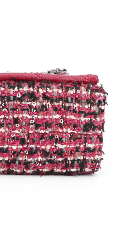 Chanel Tweed Flap Crossbody Bag