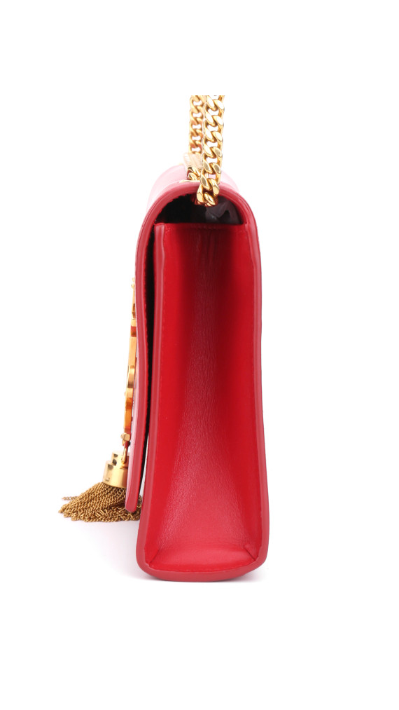 Kate chain-tassel leather cross-body bag