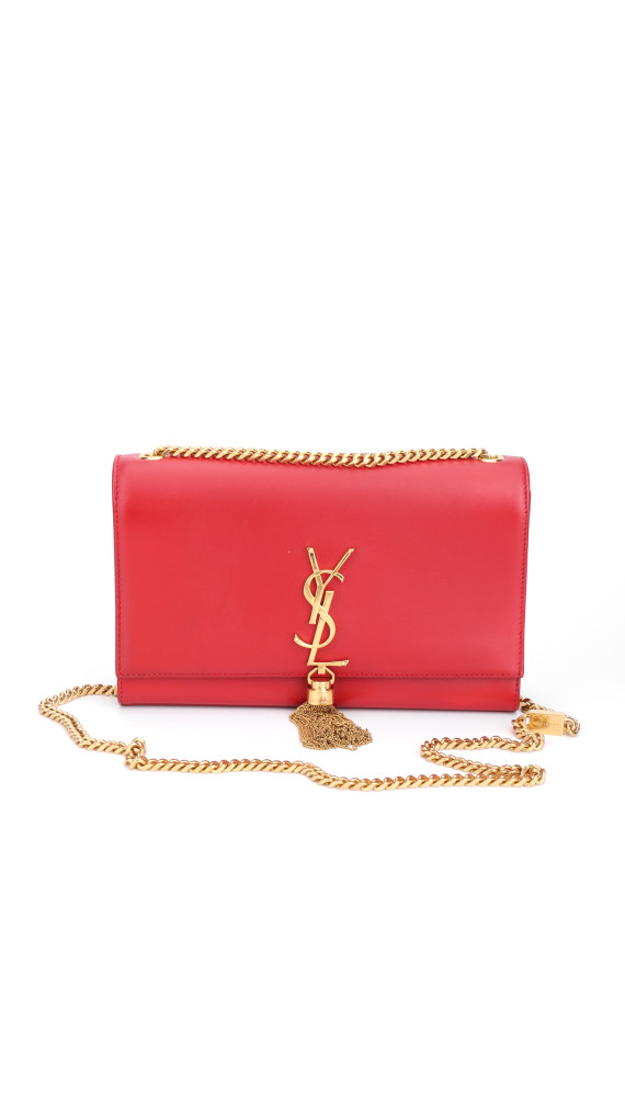 Kate chain-tassel leather cross-body bag