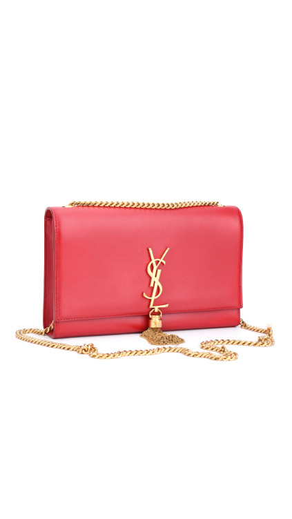 Kate chain-tassel leather cross-body bag