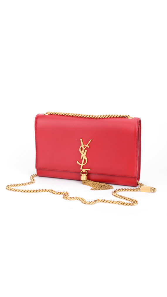 Kate chain-tassel leather cross-body bag