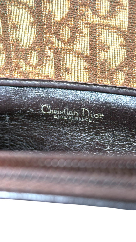 Vintage Dior Monogram Tote Bag