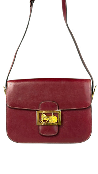 Vintage Celine Box Shoulder Bag