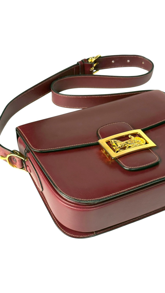 Vintage Celine Box Shoulder Bag