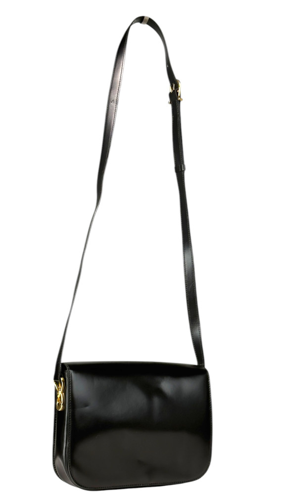 Vintage Celine Box Crossbody Shoulder Bag