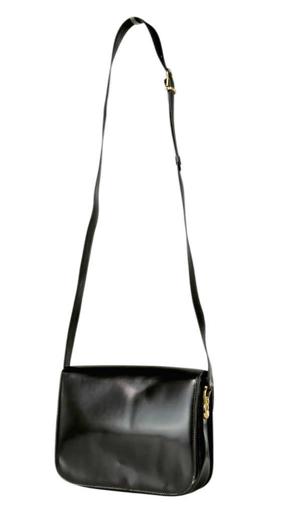 Vintage Celine Box Crossbody Shoulder Bag