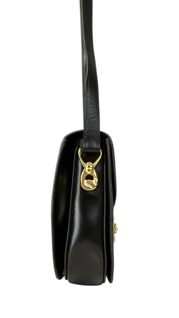 Vintage Celine Box Crossbody Shoulder Bag
