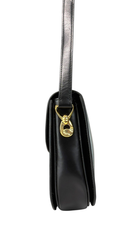Vintage Celine Box Crossbody Shoulder Bag