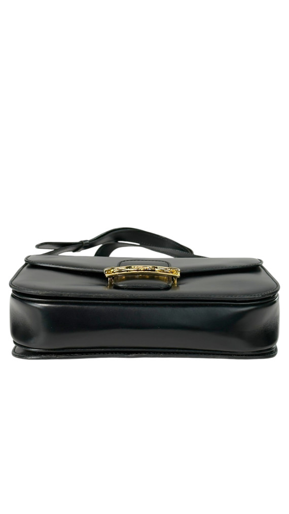 Vintage Celine Box Crossbody Shoulder Bag