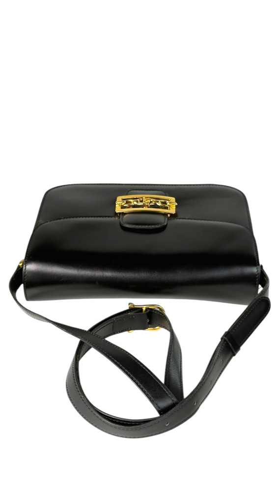 Vintage Celine Box Crossbody Shoulder Bag