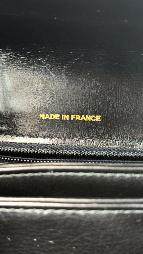 Vintage Celine Box Crossbody Shoulder Bag