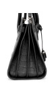 YSL Sac De Jour Size Small Croco Shoulder Bag