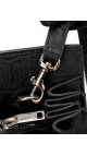 YSL Sac De Jour Size Small Croco Shoulder Bag